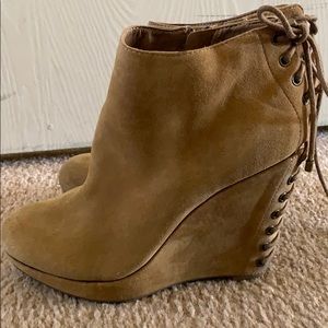 Suede Booties